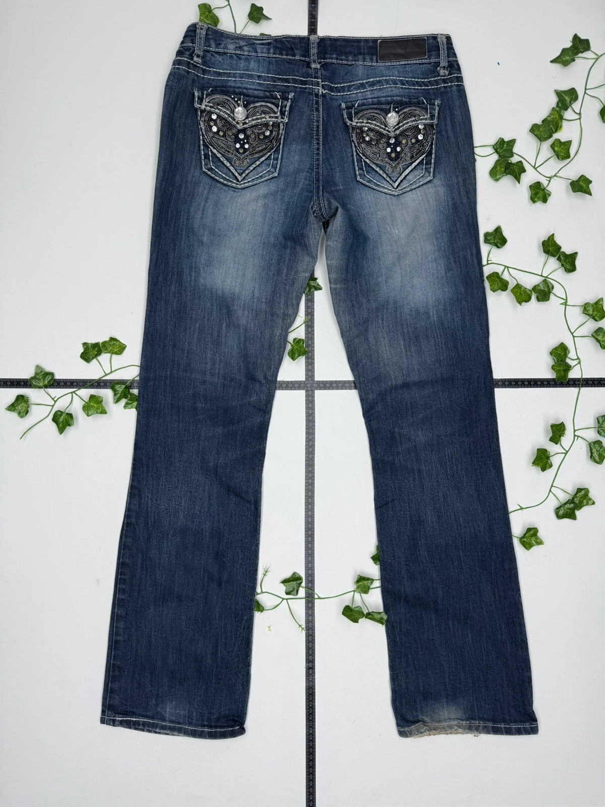 Twentyone Black Vintage Bootcut Low Waist Jeans Flared XL - MonkeysVintage
