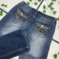 Twentyone Black Vintage Bootcut Low Waist Jeans Flared XL - MonkeysVintage