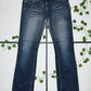 Twentyone Black Vintage Bootcut Low Waist Jeans Flared XL - MonkeysVintage