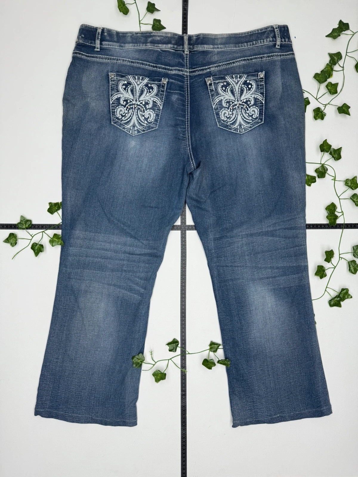 APT. 9 Vintage Y2K Bootcut Low Waist Baggy Jeans XXXL - MonkeysVintage
