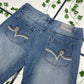 Sive Jungle & Co. Vintage Bestickte Hip Hop Baggy Jeans W42 L34 - MonkeysVintage