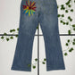 Vanilla California Vintage Low Waist Flared Jeans M - MonkeysVintage