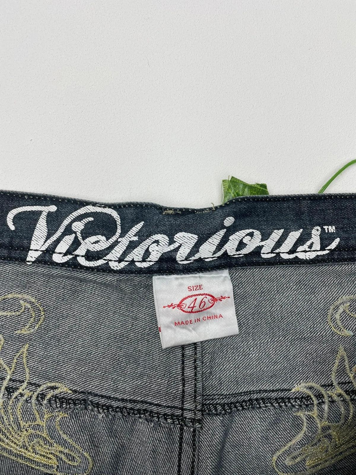 Victorius Vintage Jeans Baggy Hip Hop Y2K W46 - MonkeysVintage
