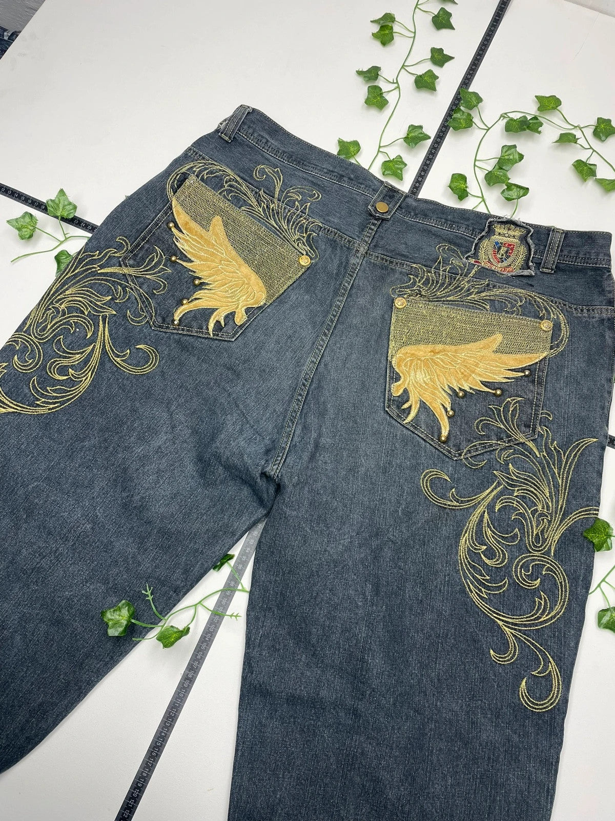 Victorius Vintage Jeans Baggy Hip Hop Y2K W46 - MonkeysVintage