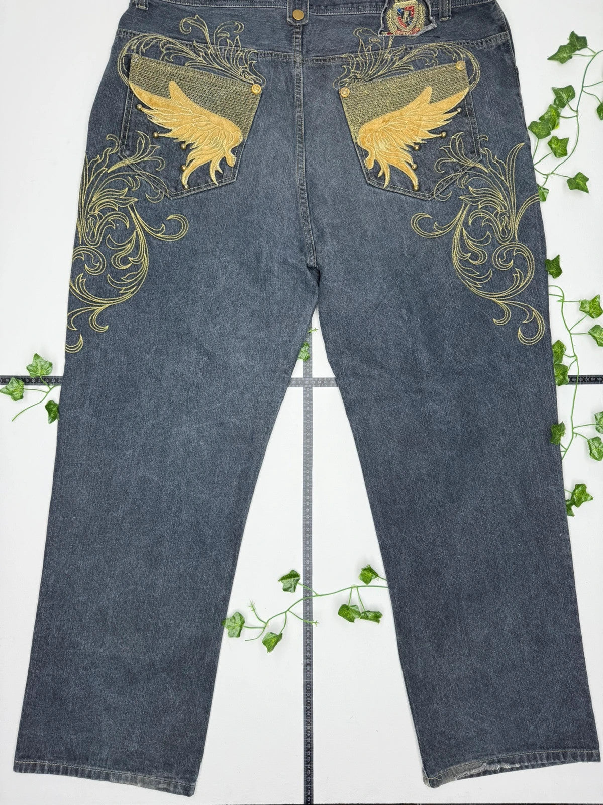 Victorius Vintage Jeans Baggy Hip Hop Y2K W46 - MonkeysVintage