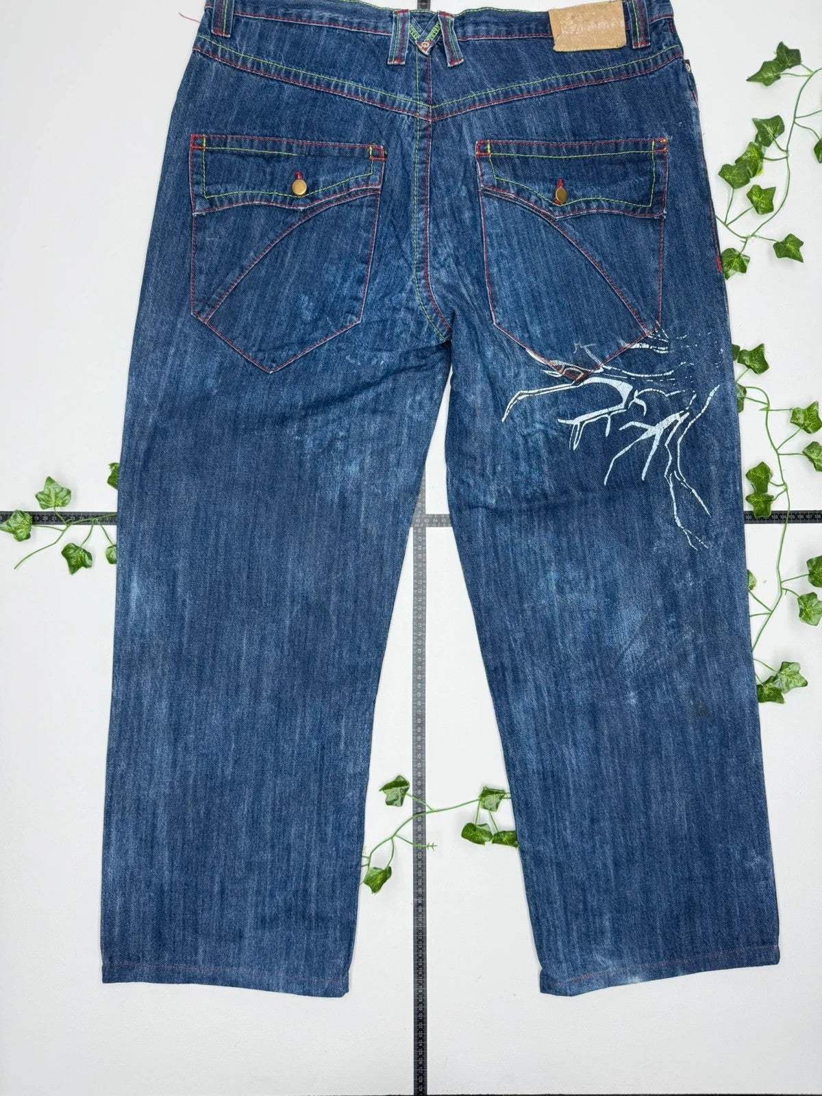 Miskeen Vintage Baggy Hip Hop Y2K Jeans W42 - MonkeysVintage