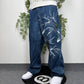 Miskeen Vintage Baggy Hip Hop Y2K Jeans W42 - MonkeysVintage