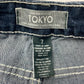 Tokyo Vintage Low Waist Bootcut Flared Jeans S - MonkeysVintage