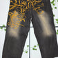 Red Ape Vintage Baggy Hip Hop Jeans Hose W46 L32 - MonkeysVintage