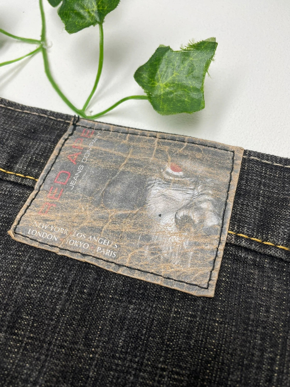 Red Ape Vintage Baggy Hip Hop Jeans Hose W46 L32 - MonkeysVintage