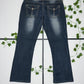Angels Vintage Y2K Low Waist Baggy Jeans L - MonkeysVintage