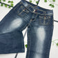 Angels Vintage Y2K Low Waist Baggy Jeans L - MonkeysVintage