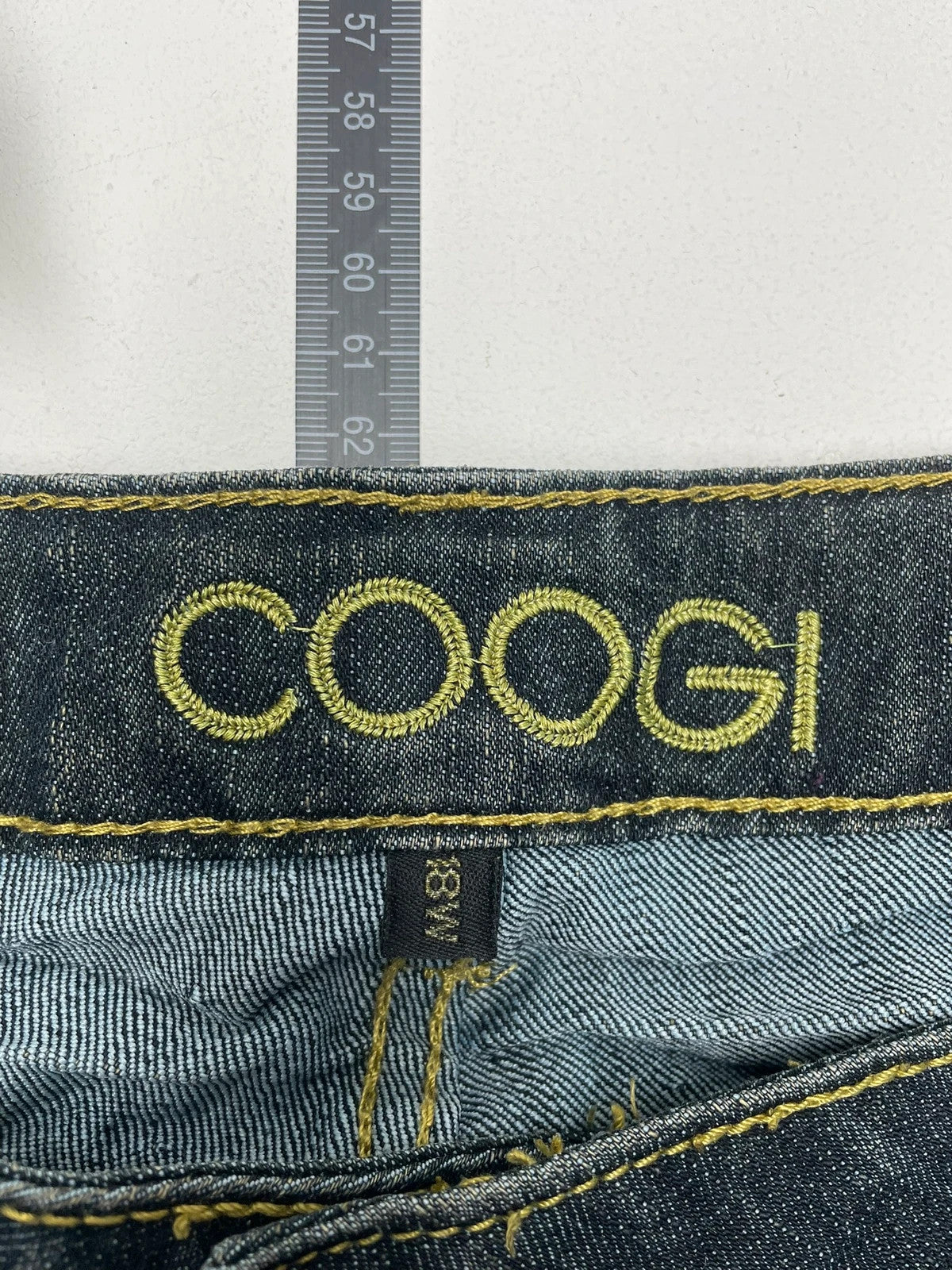 COOGI Vintage Y2K Low Waist Flared Jeans XXL - MonkeysVintage
