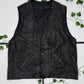 Vintage Y2K Lederweste L - MonkeysVintage