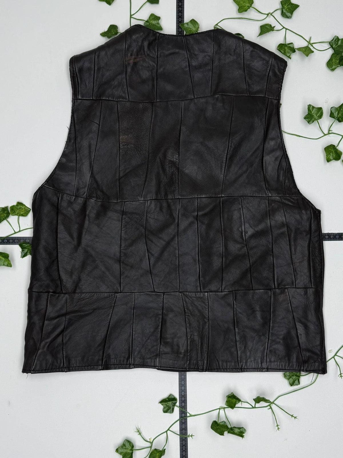 Vintage Y2K Lederweste L - MonkeysVintage