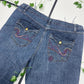 M&S Vintage Baggy Y2K Low Waist Jeans M - MonkeysVintage