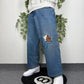 Platinum Fubu Vintage Fat Albert Hip Hop Baggy Jeans W36 - MonkeysVintage