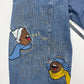 Platinum Fubu Vintage Fat Albert Hip Hop Baggy Jeans W36 - MonkeysVintage