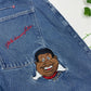 Platinum Fubu Vintage Fat Albert Hip Hop Baggy Jeans W36 - MonkeysVintage