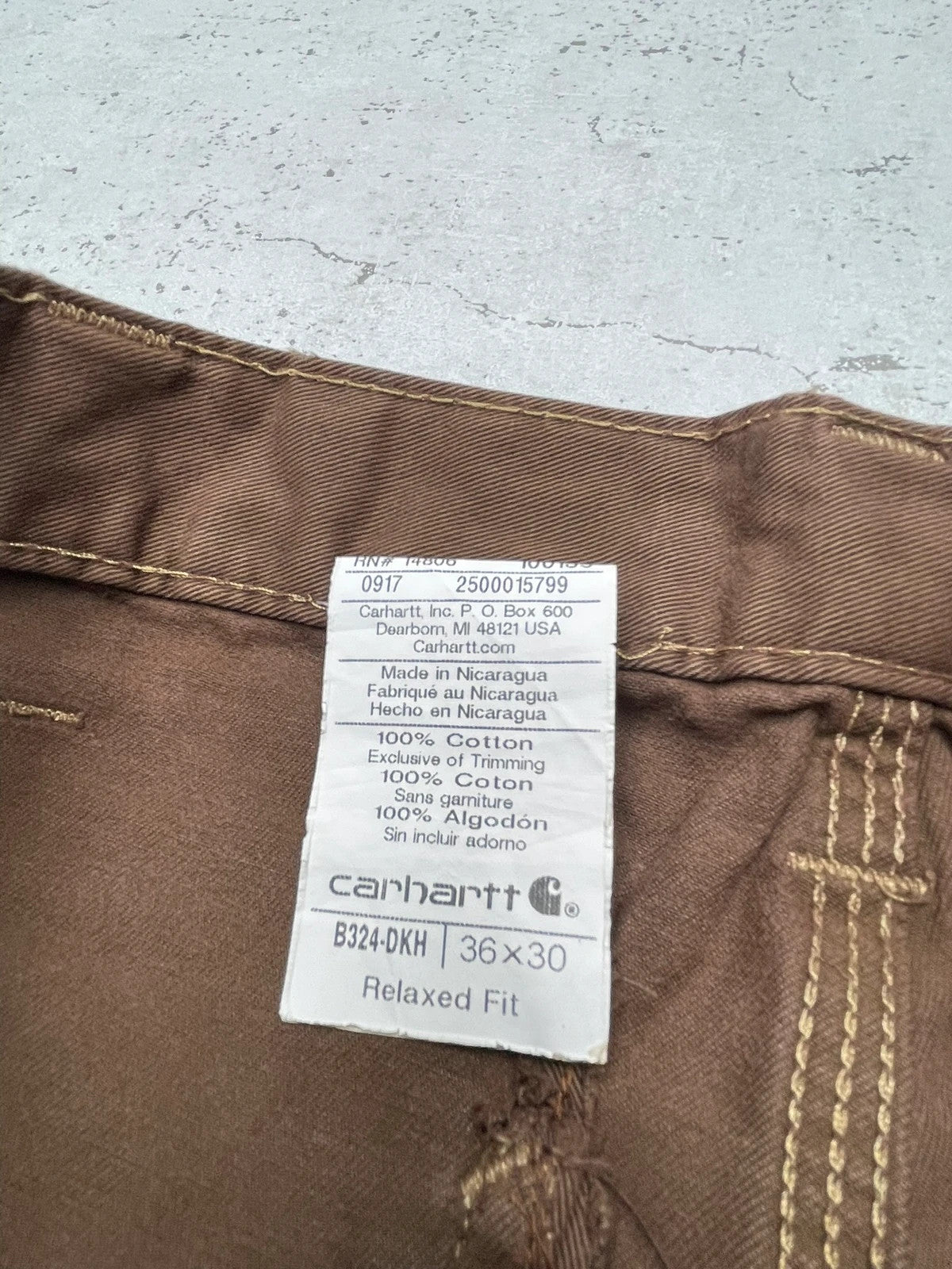 Carhartt Vintage Cargo Hose Workwear Pants W36 L30 - MonkeysVintage