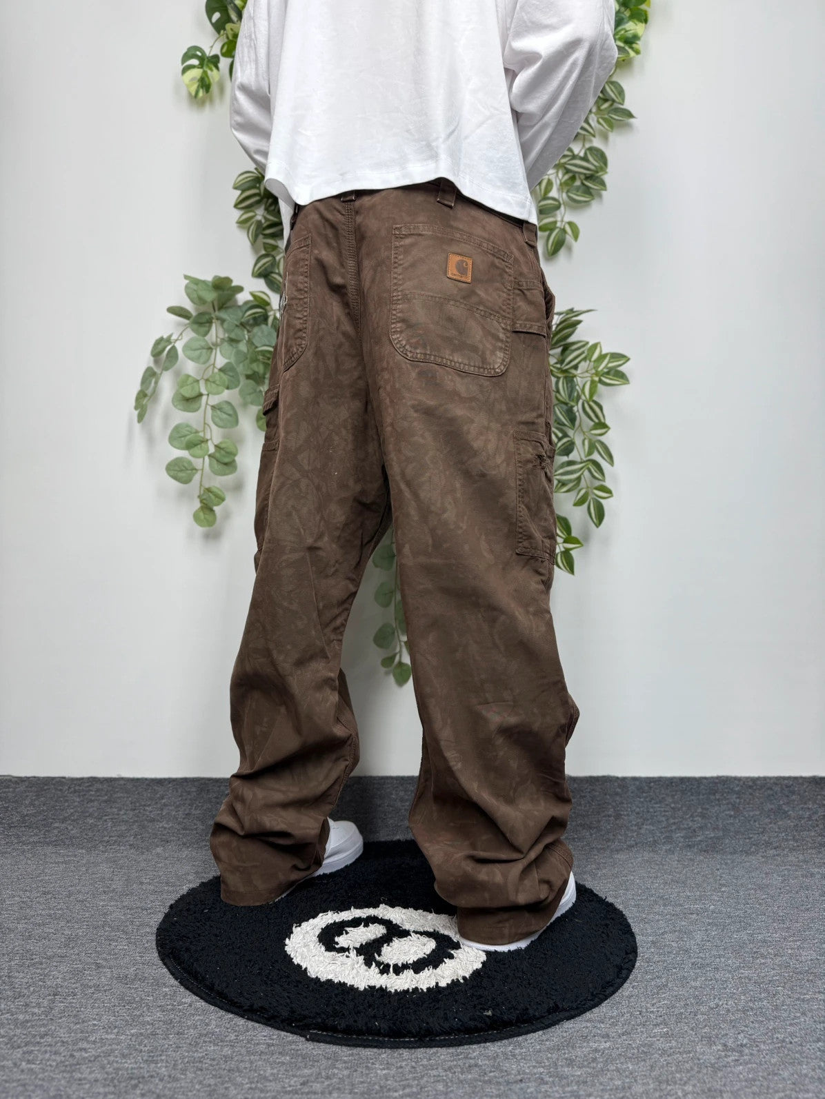 Carhartt Vintage Workwear Embroidery Hose W38 L32 - MonkeysVintage