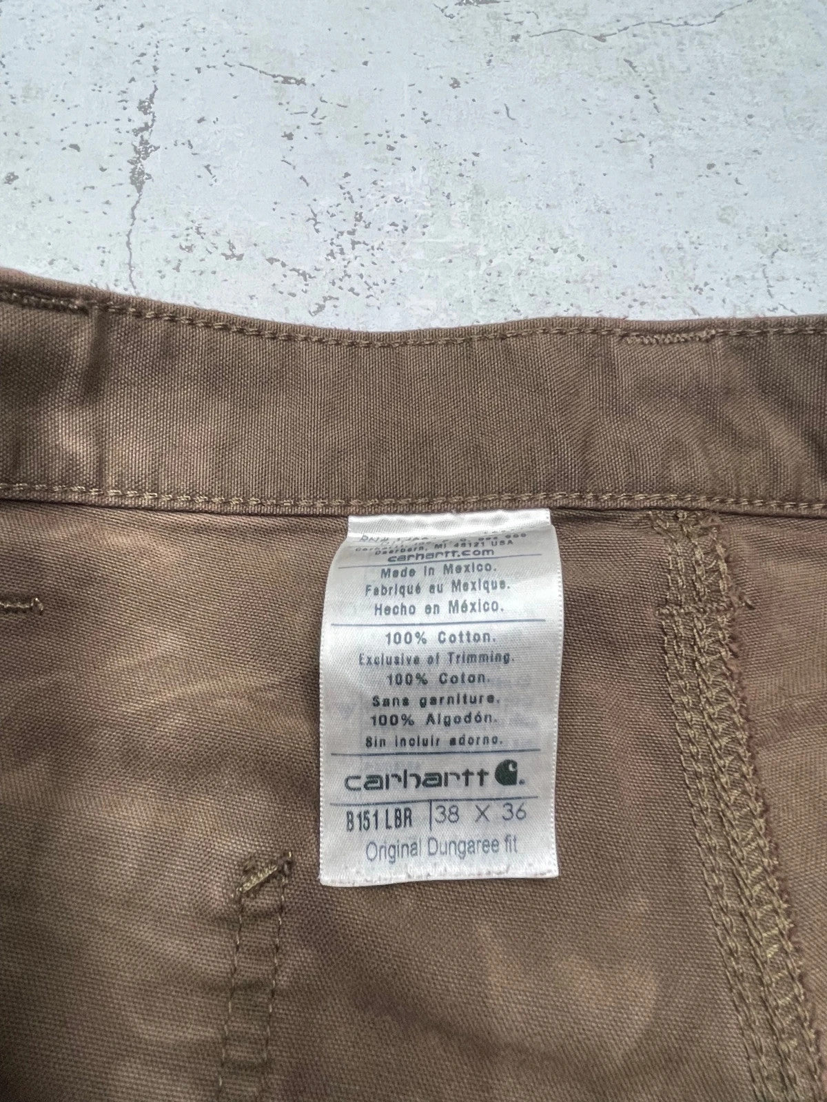 Carhartt Vintage Workwear Embroidery Hose W38 L32 - MonkeysVintage