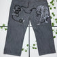 Vintage Baggy Hip-Hop Y2K Tiger Jeans Hose W44 L32 - MonkeysVintage