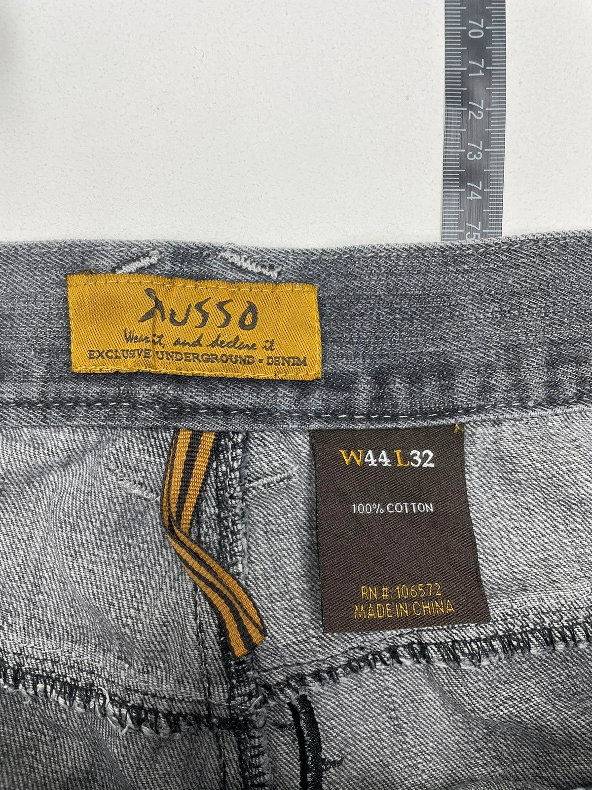 Vintage Baggy Hip-Hop Y2K Tiger Jeans Hose W44 L32 - MonkeysVintage