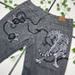 Vintage Baggy Hip-Hop Y2K Tiger Jeans Hose W44 L32 - MonkeysVintage