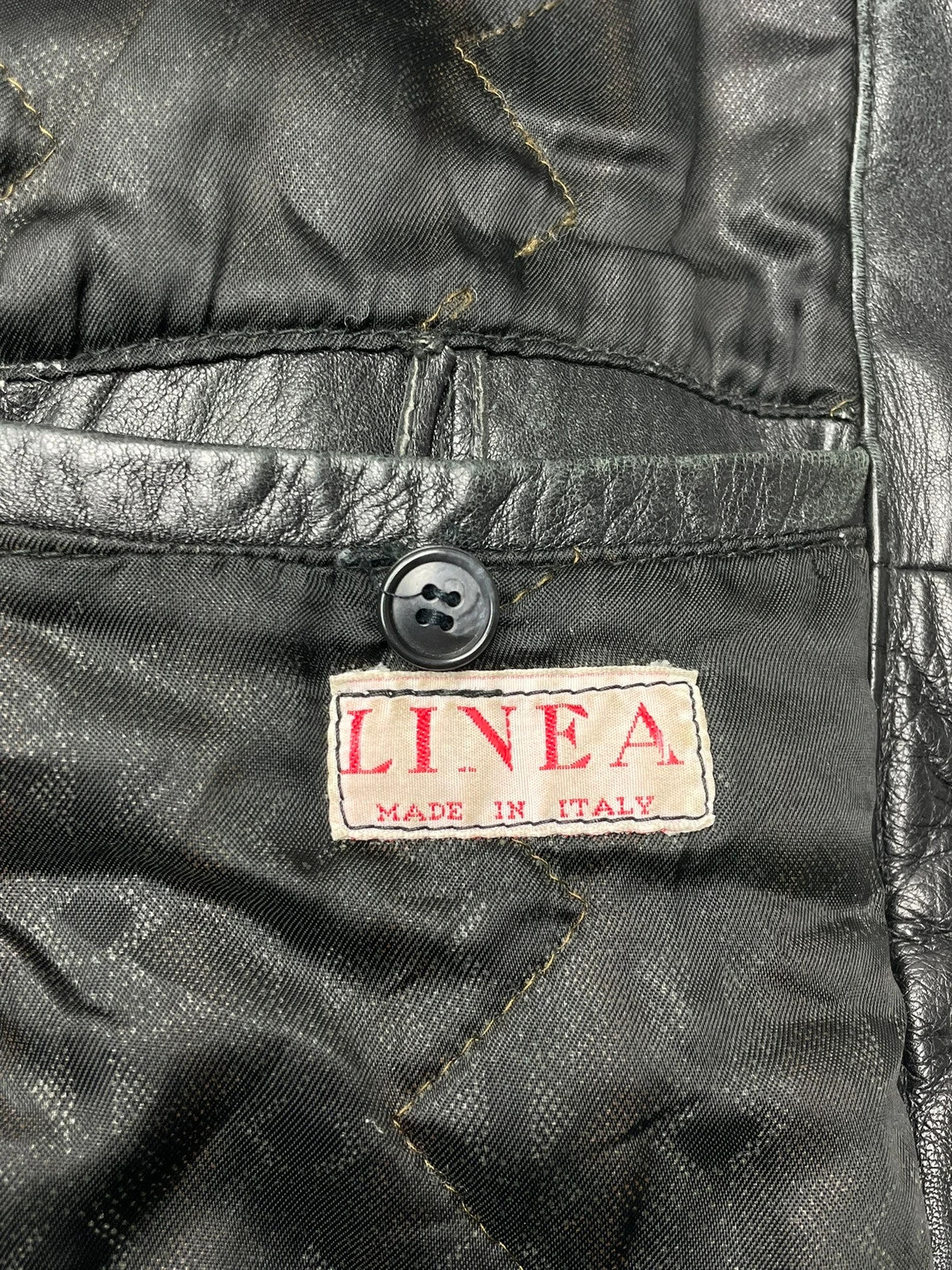 Linea Vintage 90s Lederjacke M - MonkeysVintage