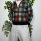 Quicksilver karierter Zipper Hoodie mit Fleece S - MonkeysVintage