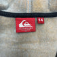 Quicksilver karierter Zipper Hoodie mit Fleece S - MonkeysVintage