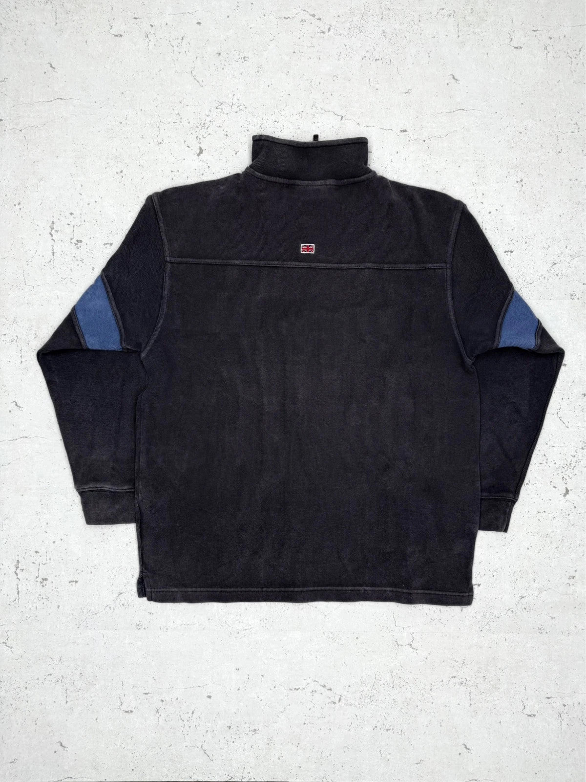 Reebok Vintage Zip Sweatshirt Schwarz S - MonkeysVintage