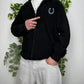 NFL Colts Fleecejacke Zipper Schwarz XL - MonkeysVintage
