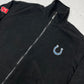 NFL Colts Fleecejacke Zipper Schwarz XL - MonkeysVintage