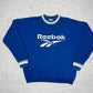 Reebok Vintage Sweatshirt Sweater Blau M - MonkeysVintage