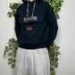 Napapijri Vintage Hoodie Pullover Blau S - MonkeysVintage