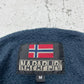 Napapijri Vintage Hoodie Pullover Blau S - MonkeysVintage