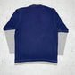 Adidas Y2K Vintage Langarm Shirt Sweater Blau Grau M - MonkeysVintage