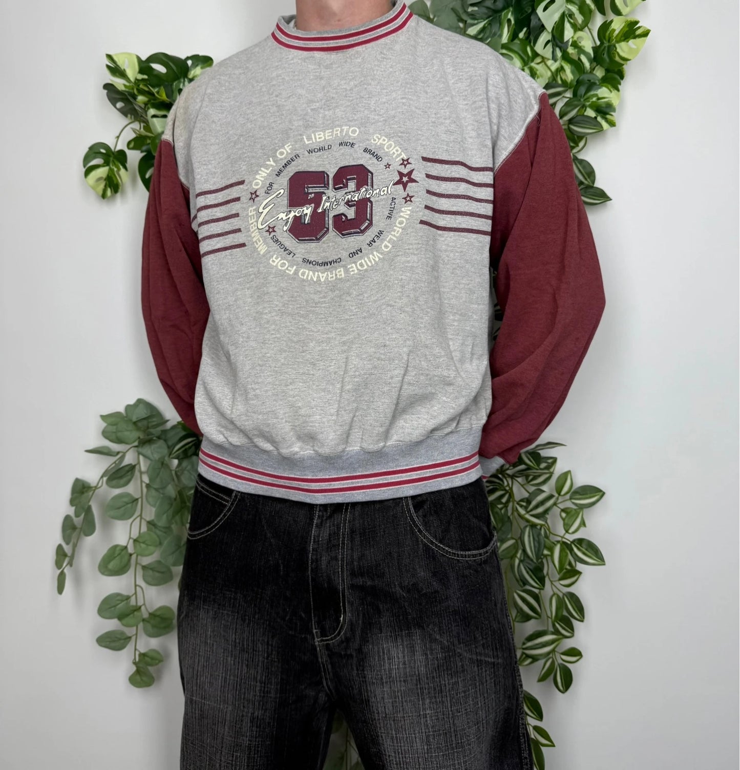 Liberto Sport USA Sportswear Vintage Sweatshirt M - MonkeysVintage