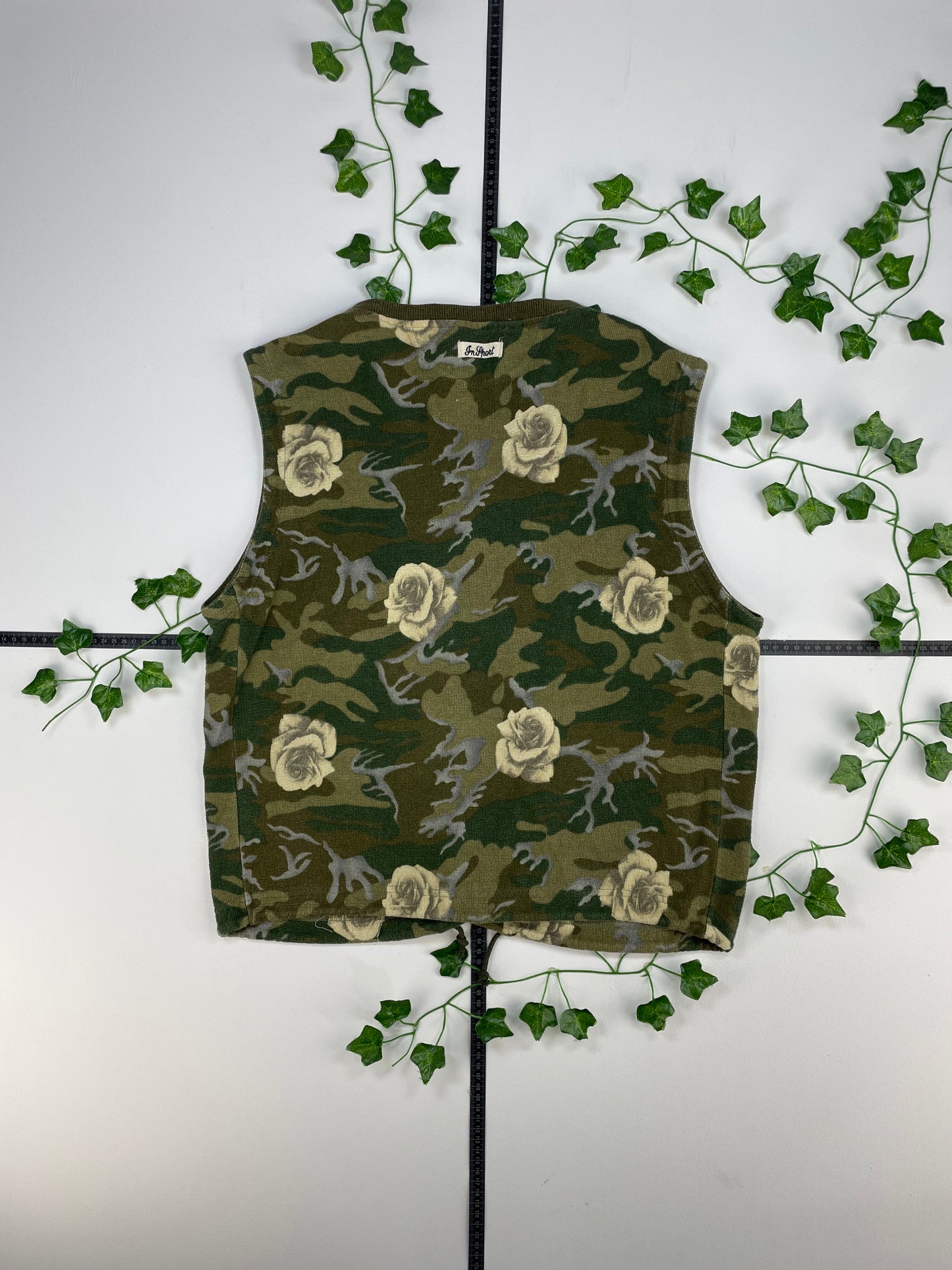 Vintage Weste Camouflage M - MonkeysVintage