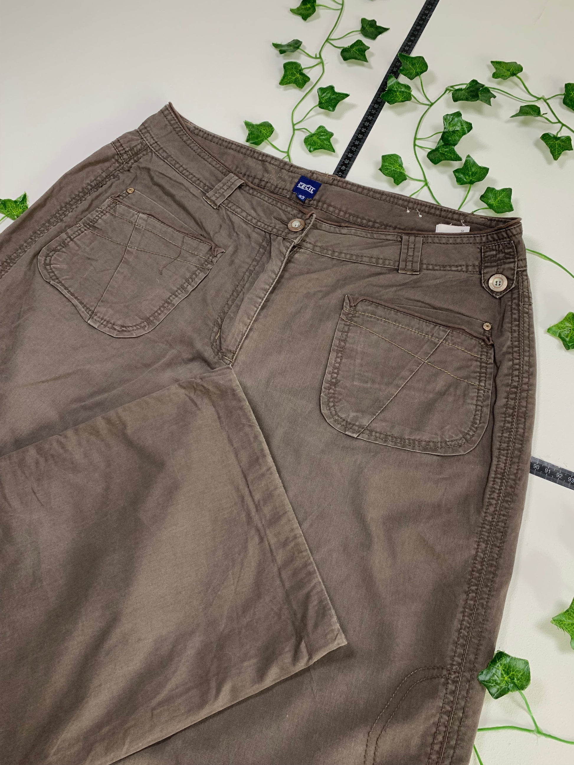 Vintage Baggy Y2K Low Waist Hose W33 L33 - MonkeysVintage