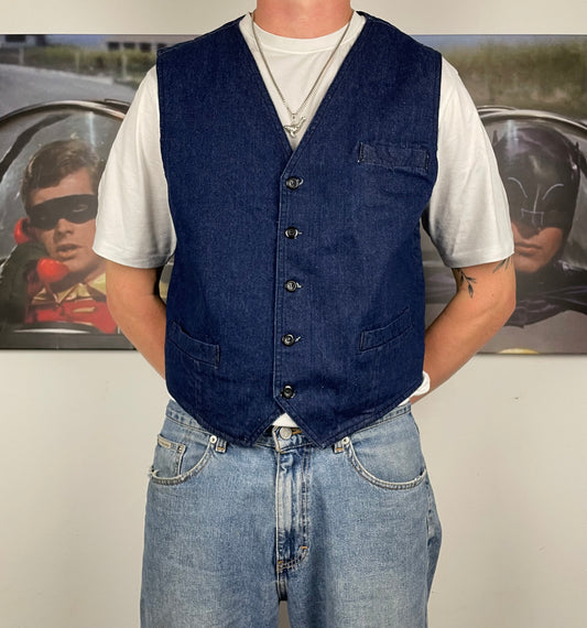 Vintage Denim Weste M - MonkeysVintage