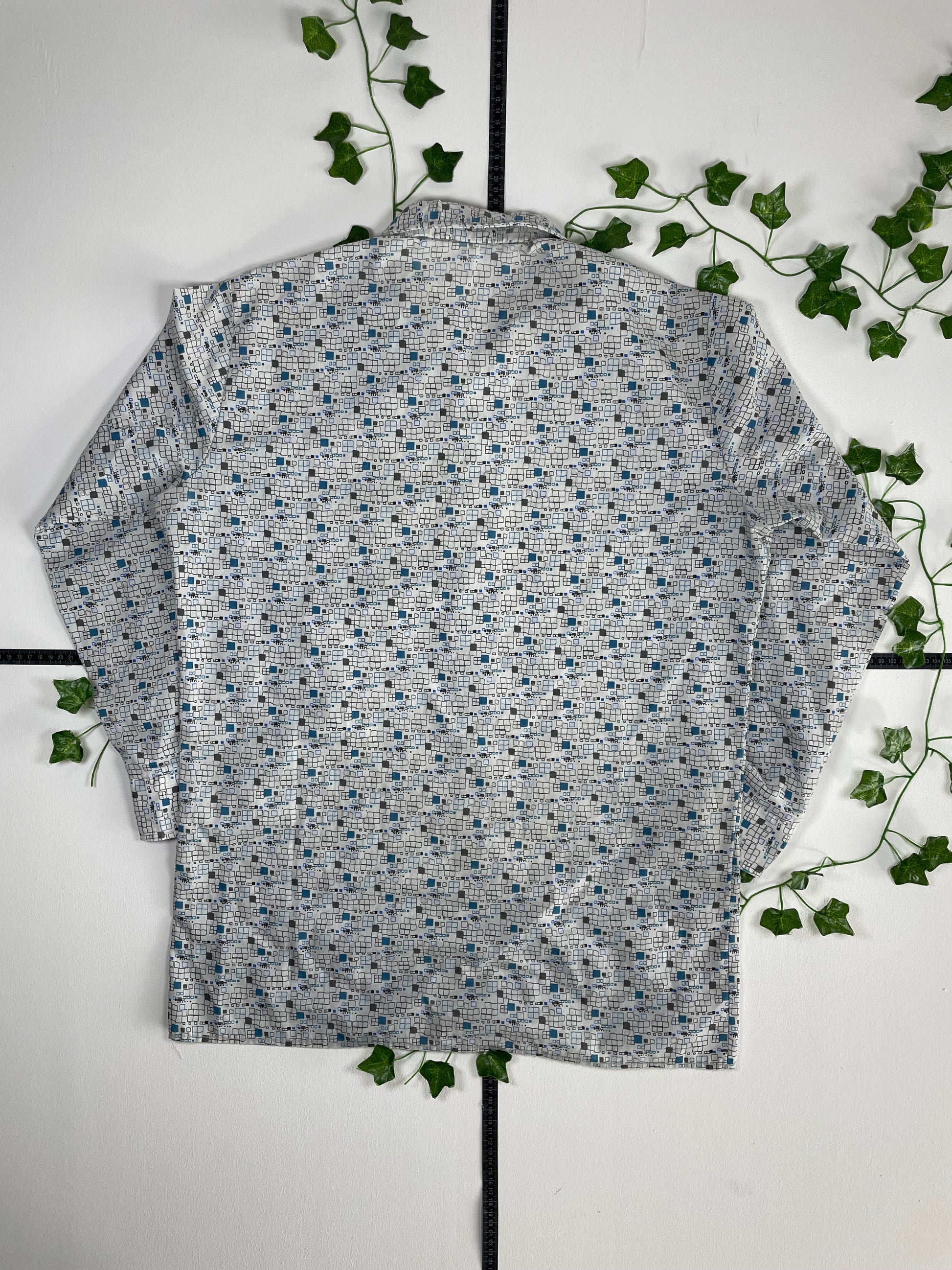 Vintage langarm Hemd M - MonkeysVintage