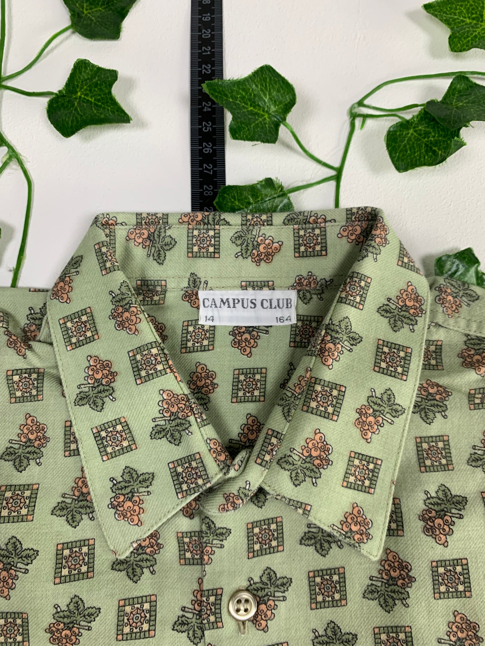 Vintage langarm Hemd S - MonkeysVintage