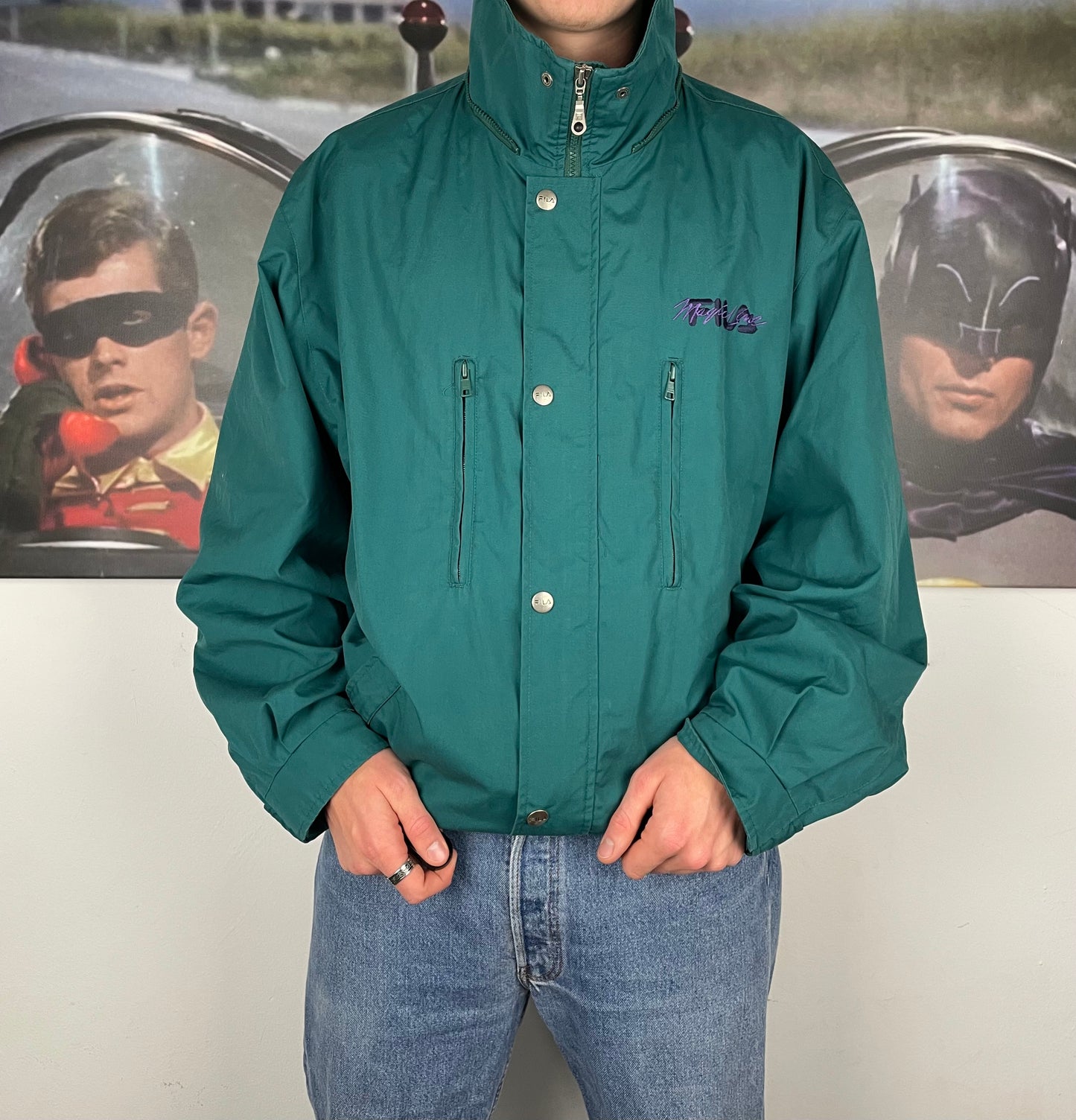 FILA Vintage Jacke Parka L - MonkeysVintage