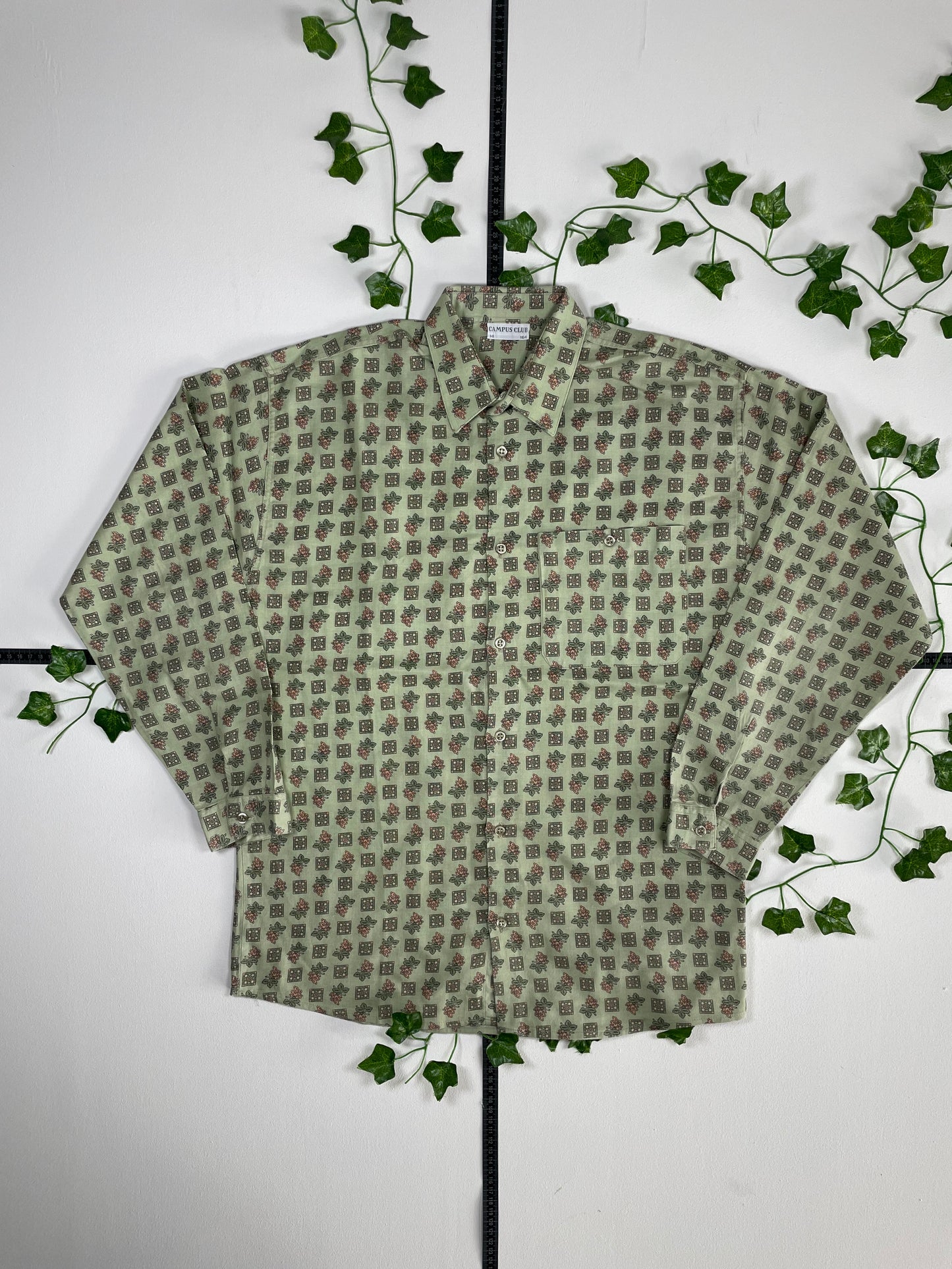 Vintage langarm Hemd S - MonkeysVintage