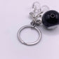Schlüsselanhänger „Lucky 8 Ball & Kirsche“ mit Stern-Charme