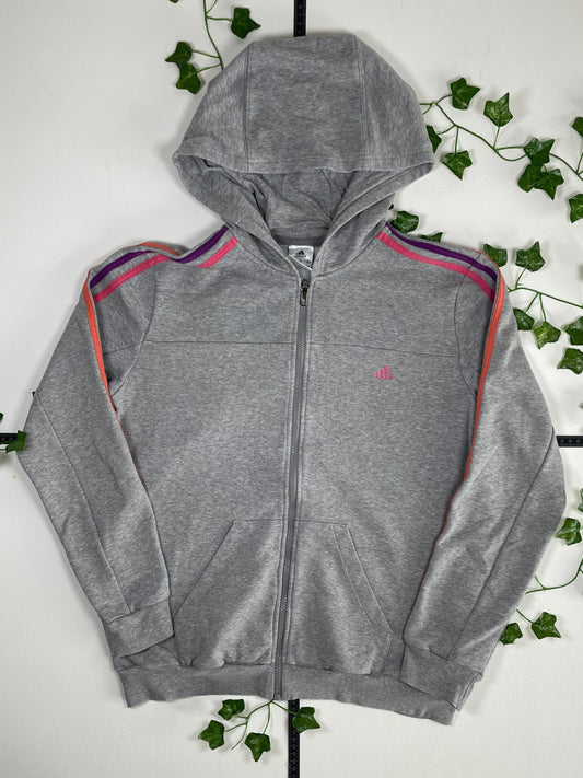 Adidas Vintage Zip Hoodie L - MonkeysVintage