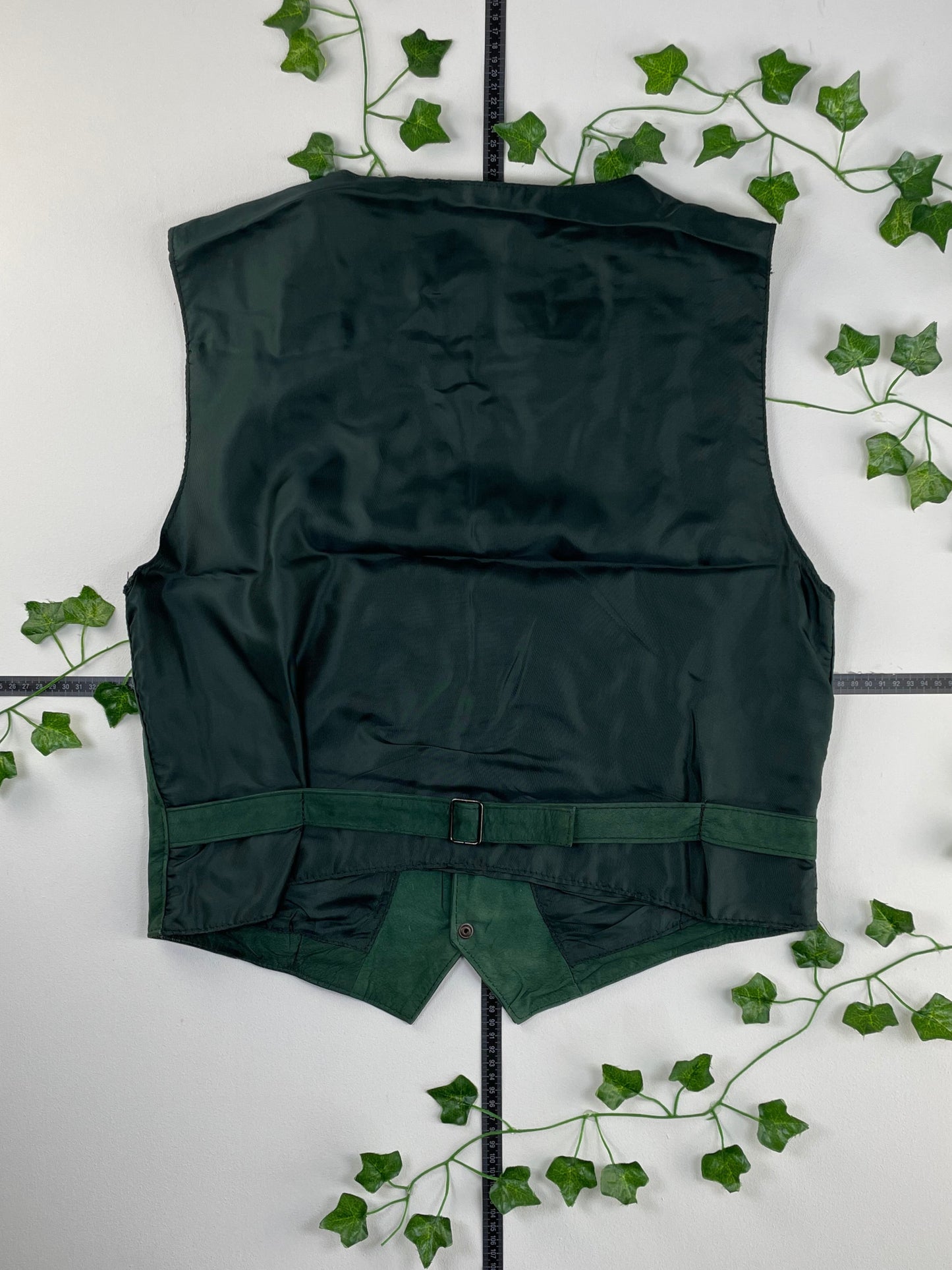 Vintage Weste Leder L - MonkeysVintage